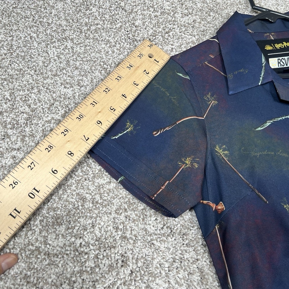 RSVLTS Harry Potter Women's Small Ollivanders Best Wizard Wands Short Sleeve NWT - Picture 6 of 8